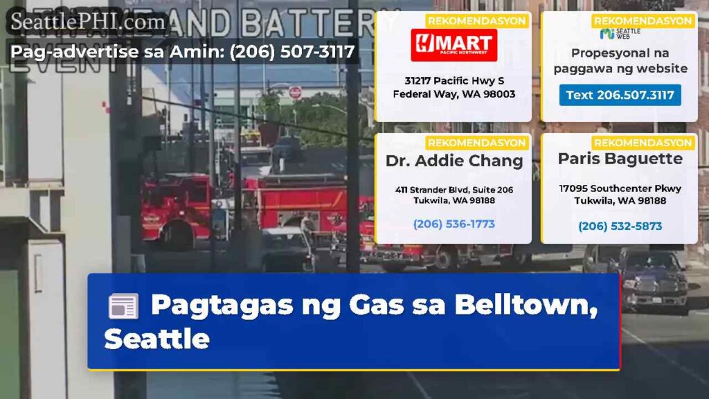 Pagtagas ng Gas sa Belltown, Seattle