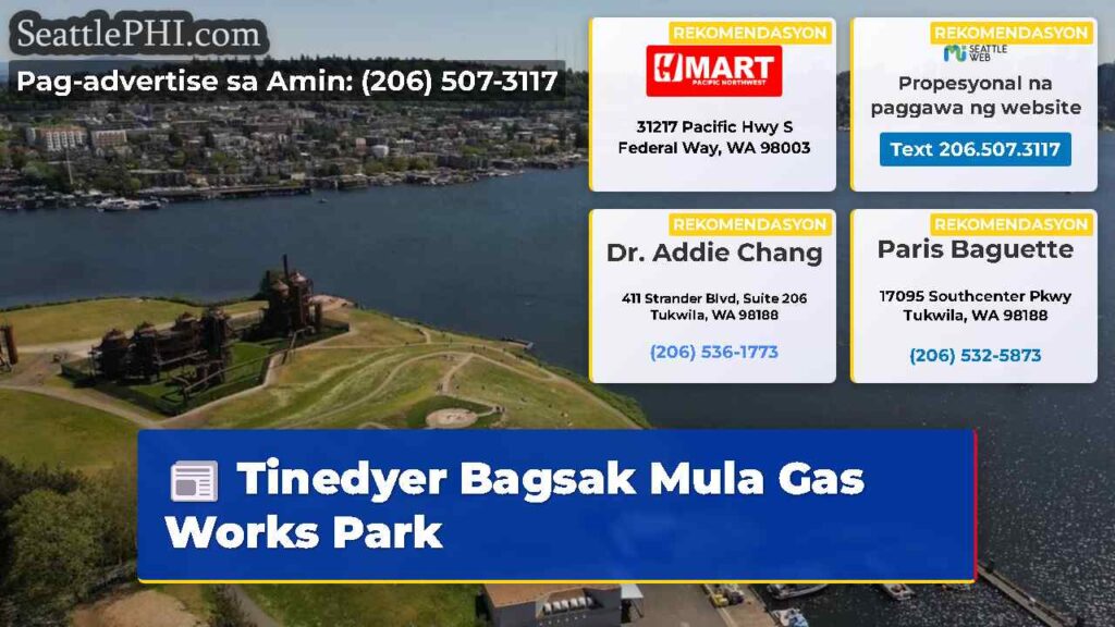 Tinedyer Bagsak Mula Gas Works Park
