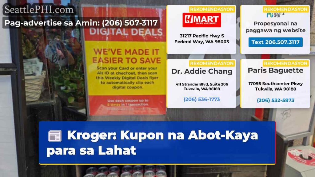 Kroger: Kupon na Abot-Kaya para sa Lahat