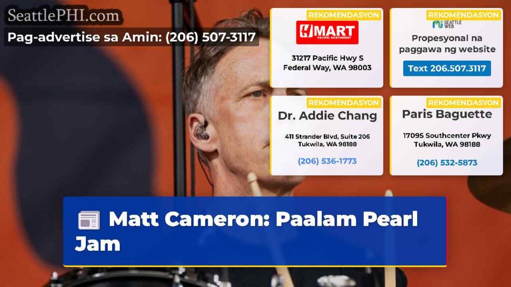 Matt Cameron: Paalam Pearl Jam