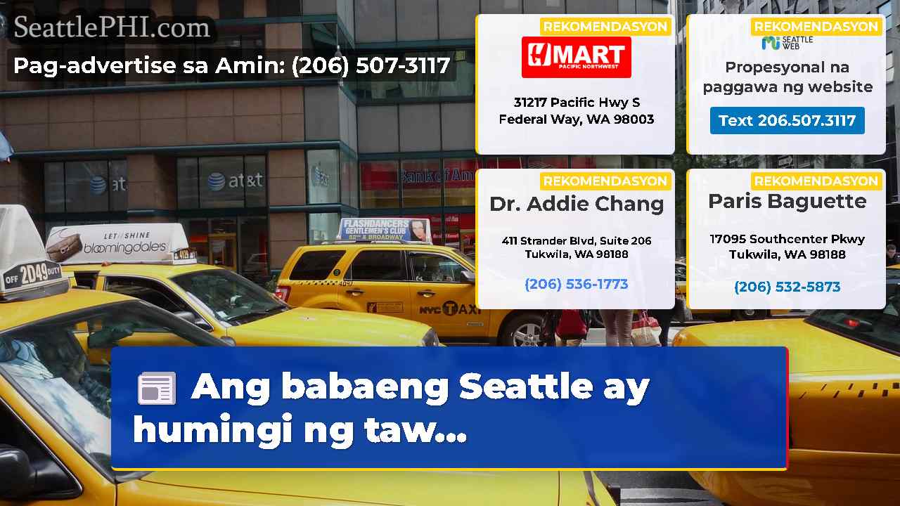 Ang babaeng Seattle ay humingi ng taw...