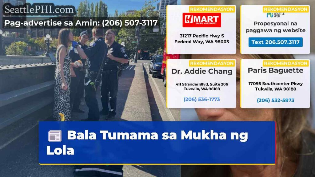 Bala Tumama sa Mukha ng Lola