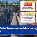 Bala Tumama sa Mukha ng Lola