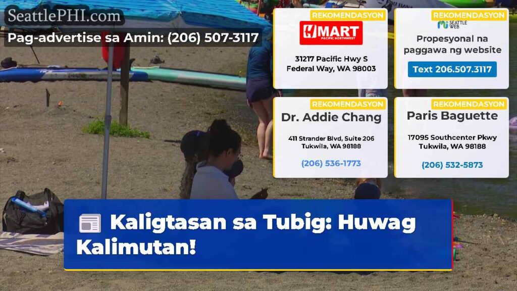 Kaligtasan sa Tubig: Huwag Kalimutan!