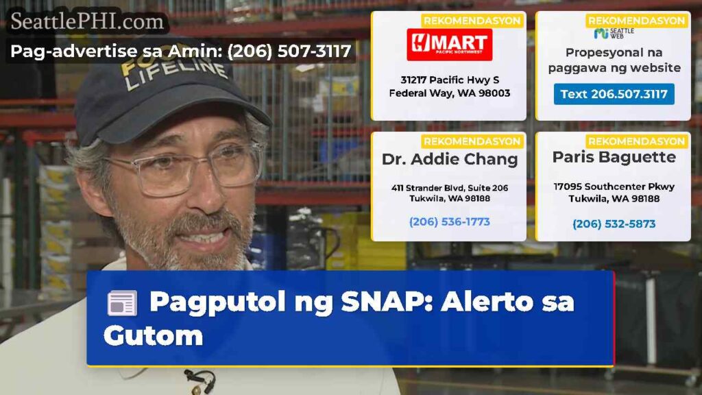 Pagputol ng SNAP: Alerto sa Gutom