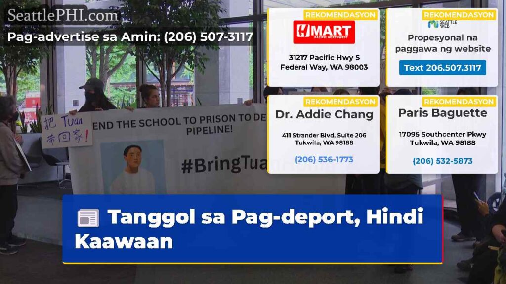 Tanggol sa Pag-deport, Hindi Kaawaan