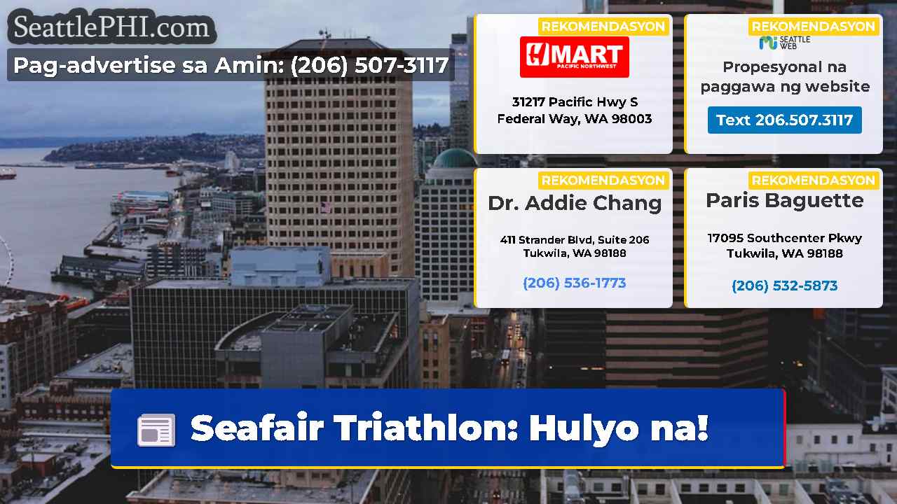 Seafair Triathlon Hulyo na!