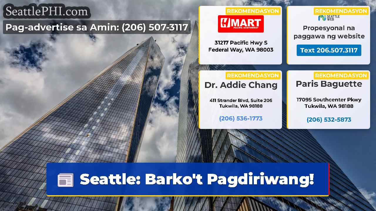 Seattle Barkot Pagdiriwang!