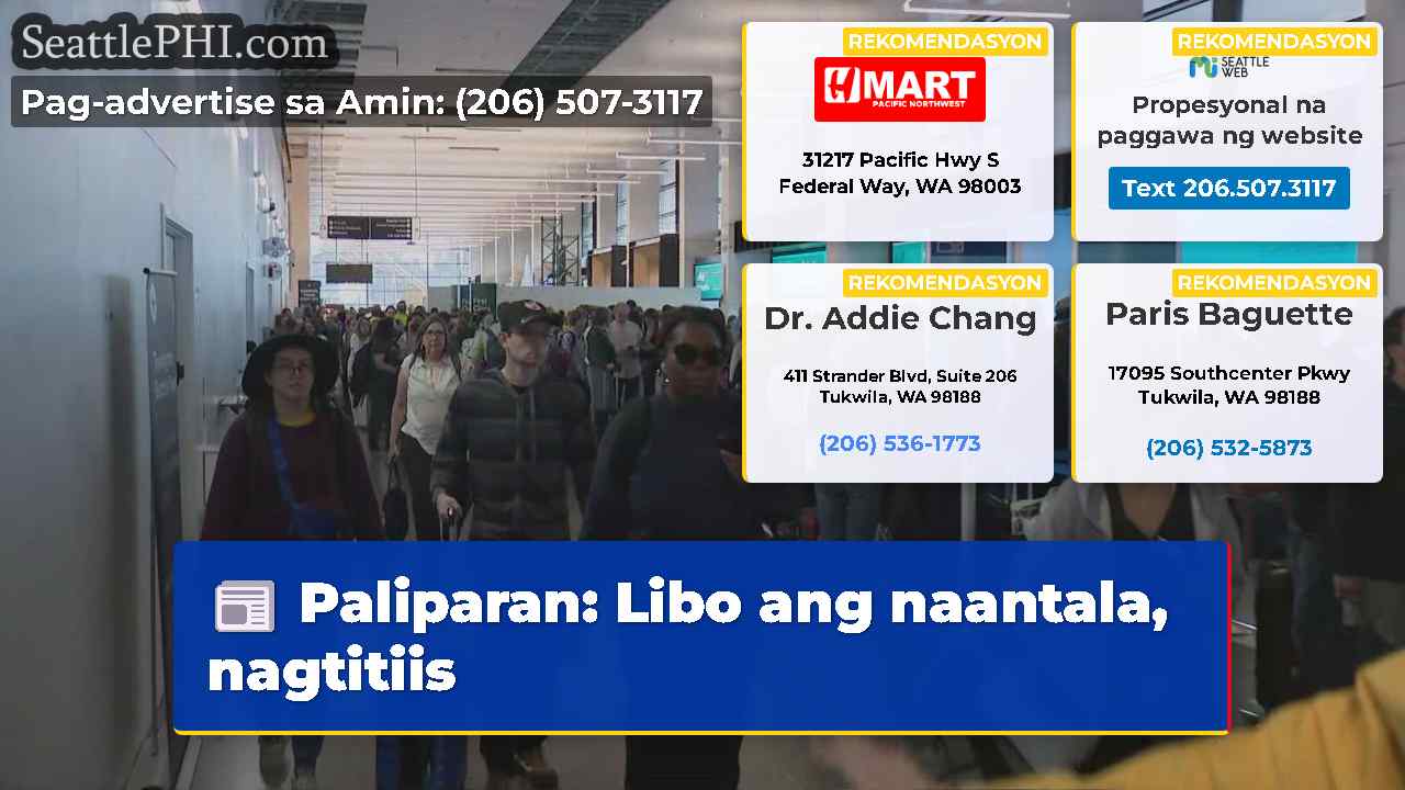 Paliparan Libo ang naantala nagtitiis