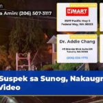 Suspek sa Sunog Nakaugnay sa Video