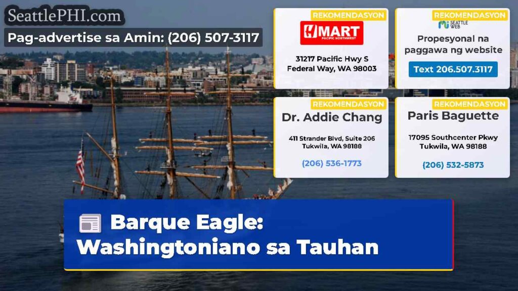Barque Eagle: Washingtoniano sa Tauhan