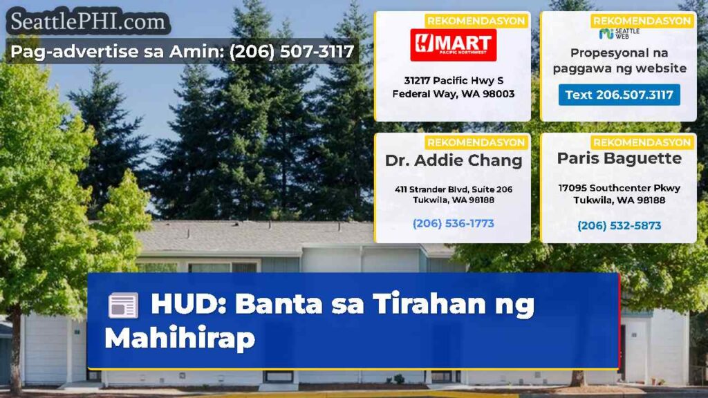 HUD: Banta sa Tirahan ng Mahihirap