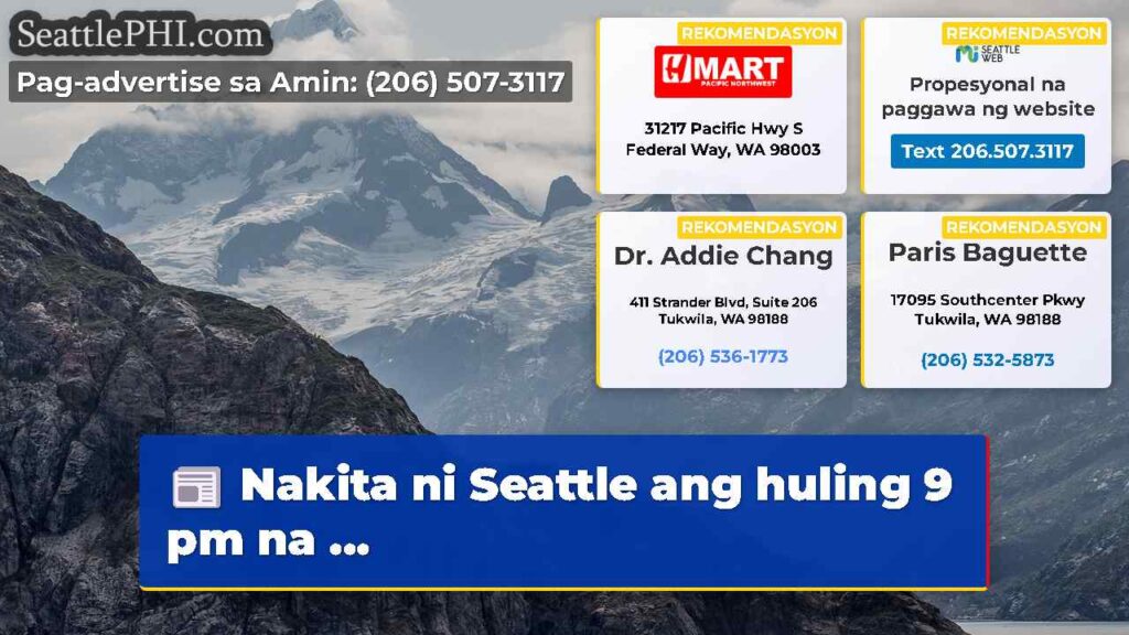 Nakita ni Seattle ang huling 9 pm na ...