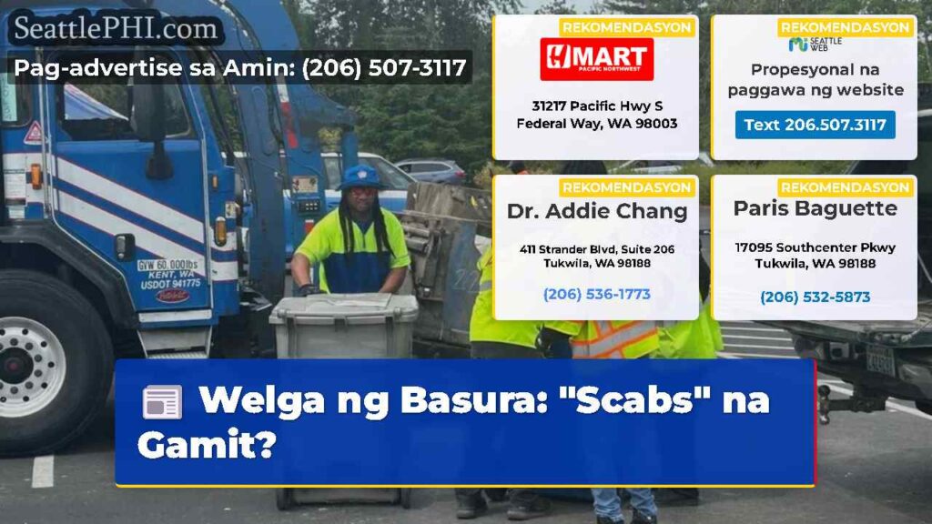 Welga ng Basura: "Scabs" na Gamit?