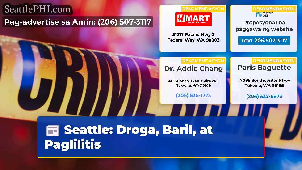 Seattle Droga Baril at Paglilitis