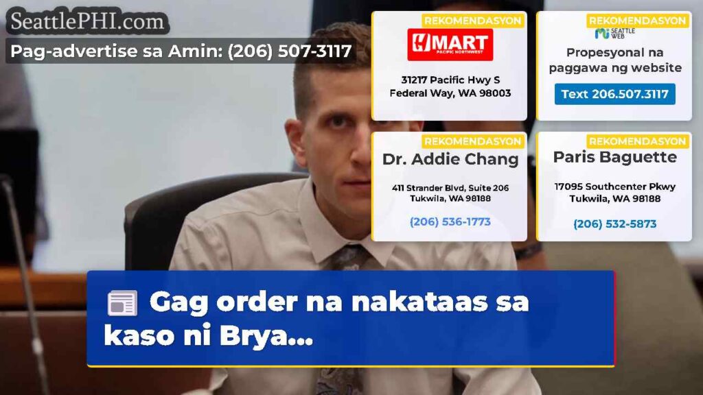 Gag order na nakataas sa kaso ni Brya...