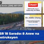 SR 18 Sarado 8 Araw na Konstruksyon