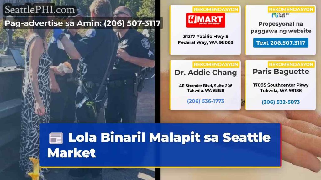 Lola Binaril Malapit sa Seattle Market