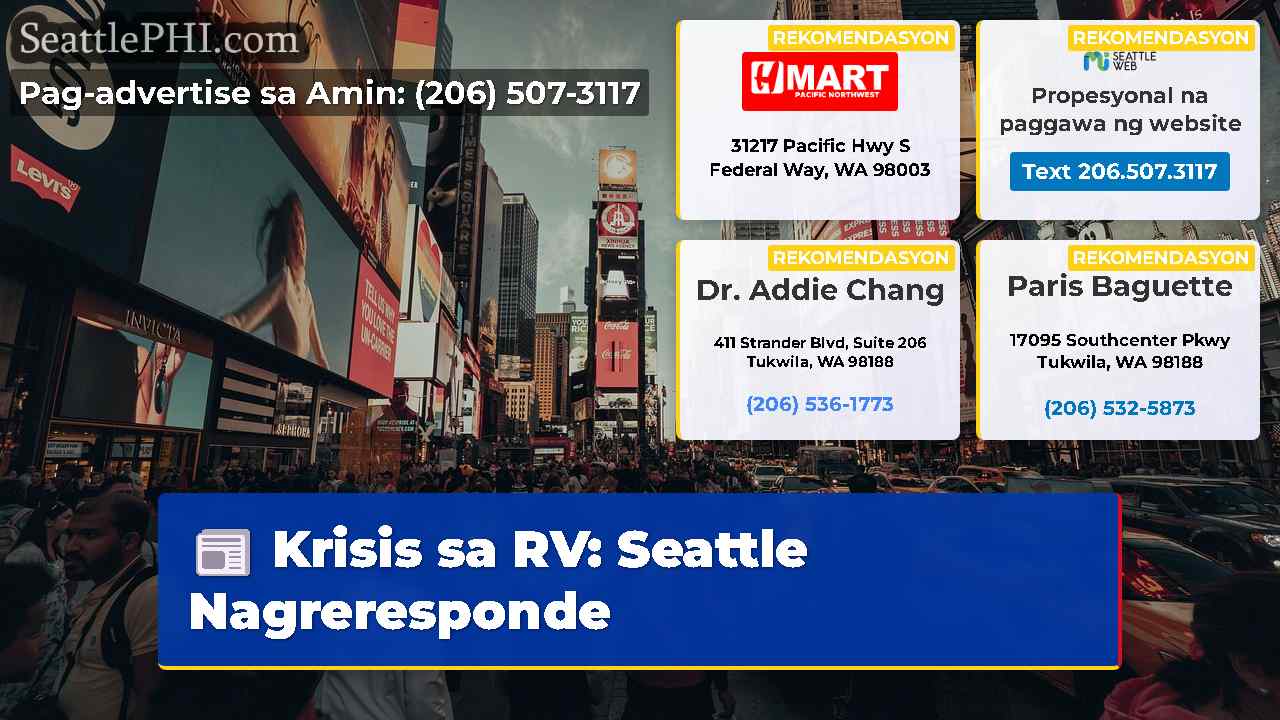 Krisis sa RV Seattle Nagreresponde
