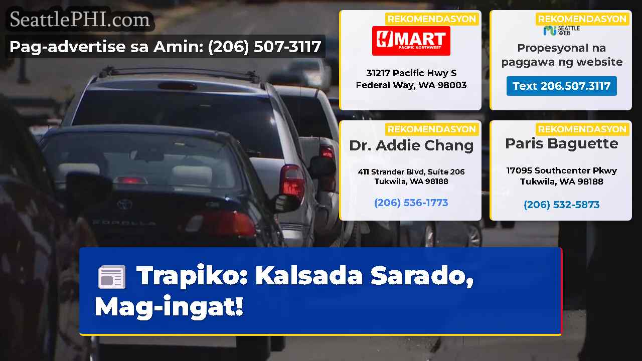 Trapiko: Kalsada Sarado, Mag-ingat!