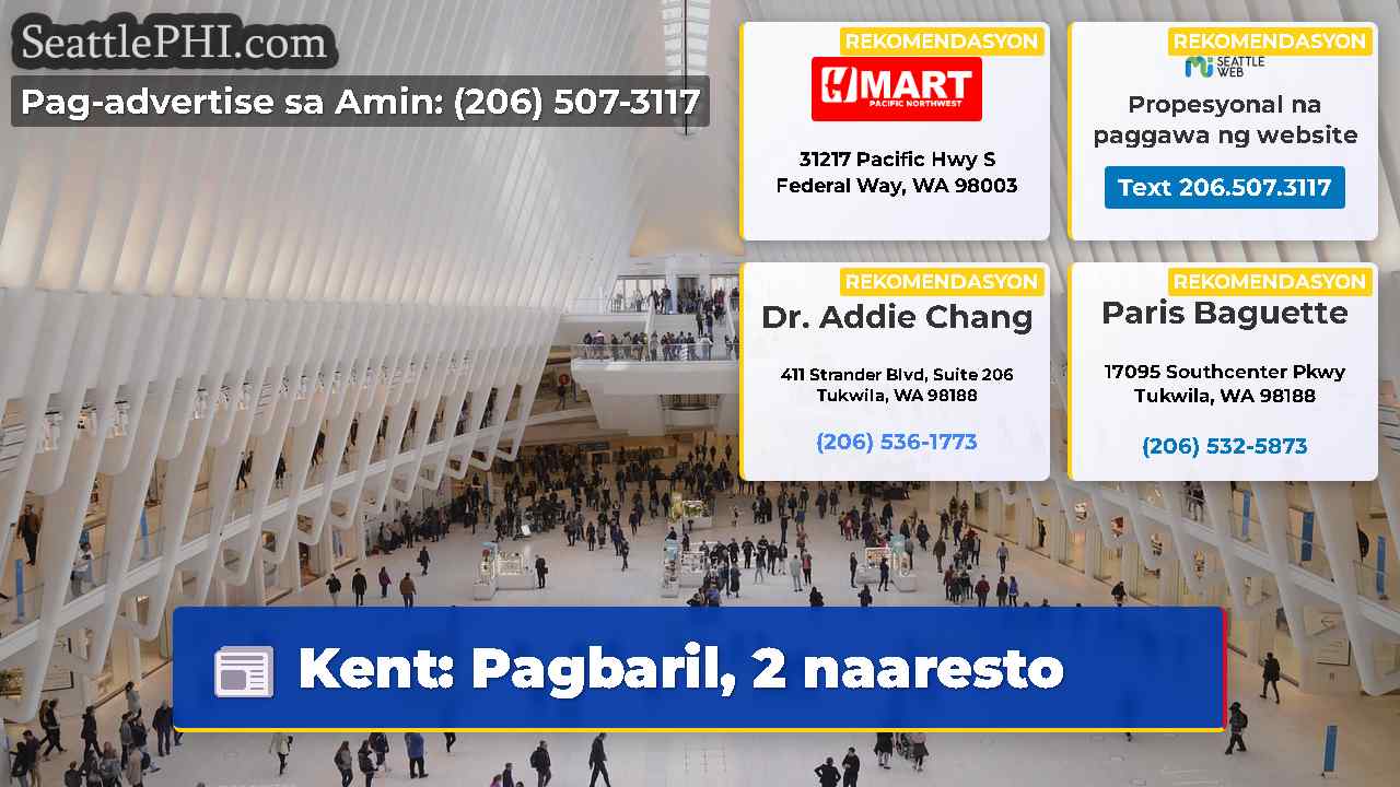Kent: Pagbaril, 2 naaresto