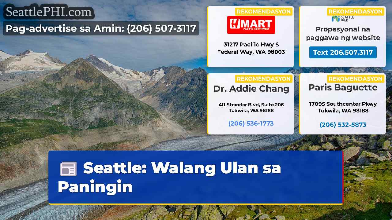Seattle: Walang Ulan sa Paningin
