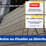 Anim na Finalist sa Distrito 5