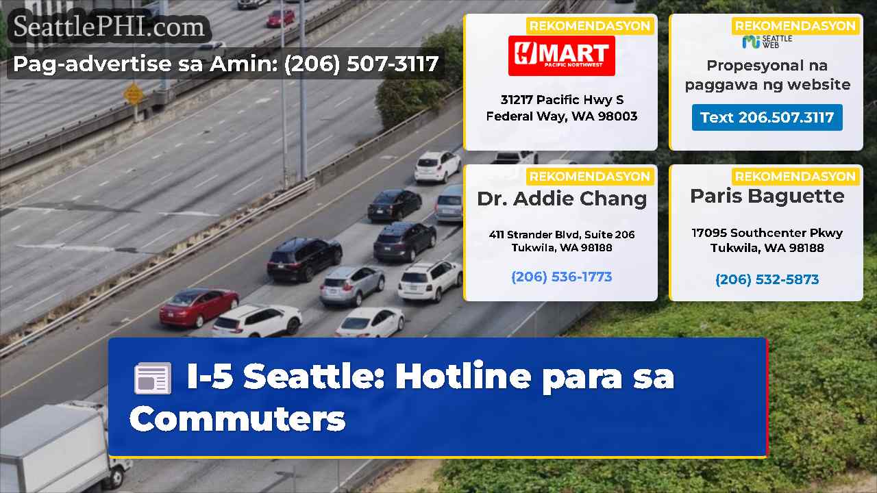 I-5 Seattle: Hotline para sa Commuters