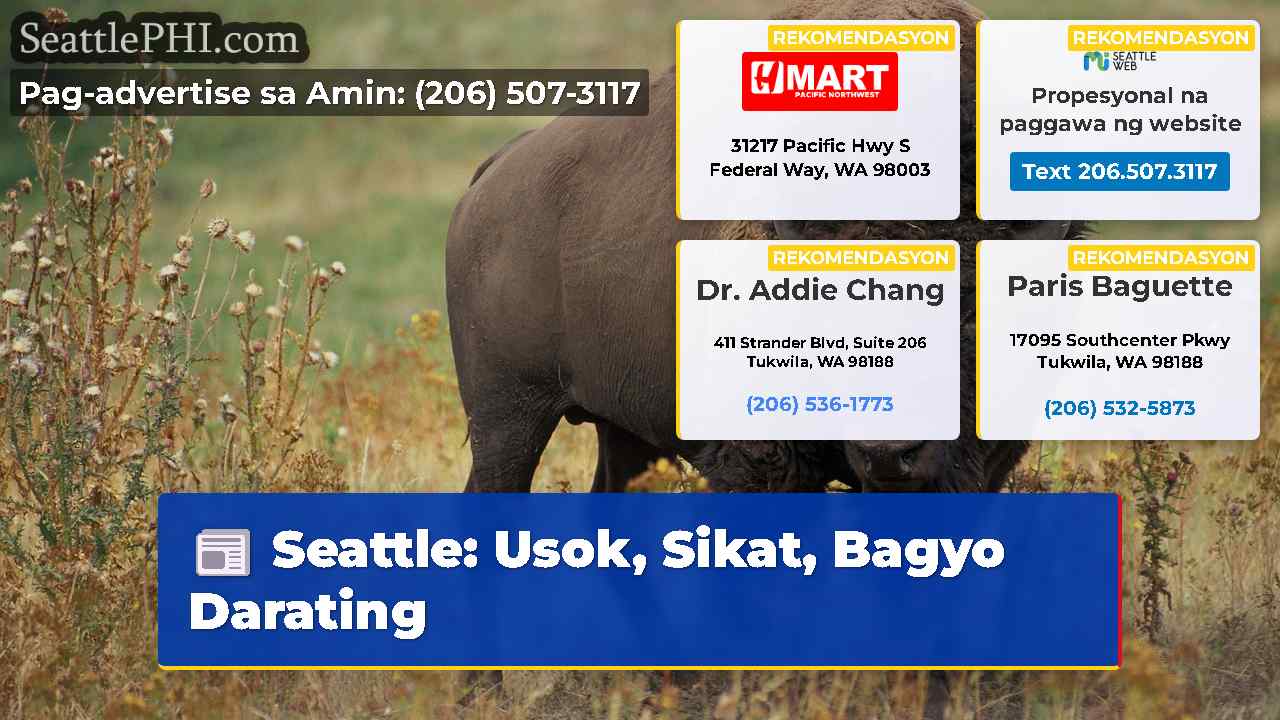 Seattle: Usok, Sikat, Bagyo Darating