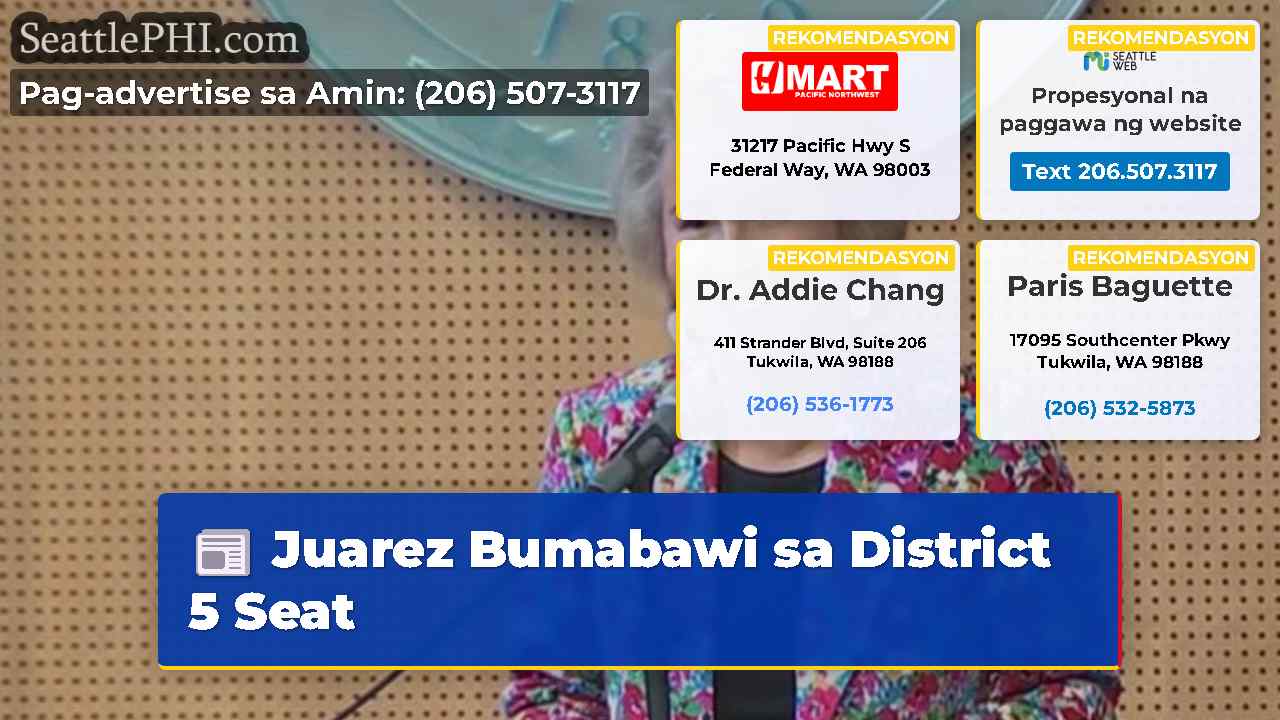 Juarez Bumabawi sa District 5 Seat