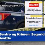 Sentro ng Krimen Seguridad sa Seattle