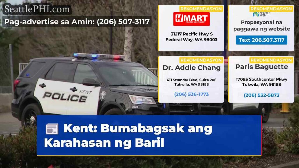 Kent: Bumabagsak ang Karahasan ng Baril