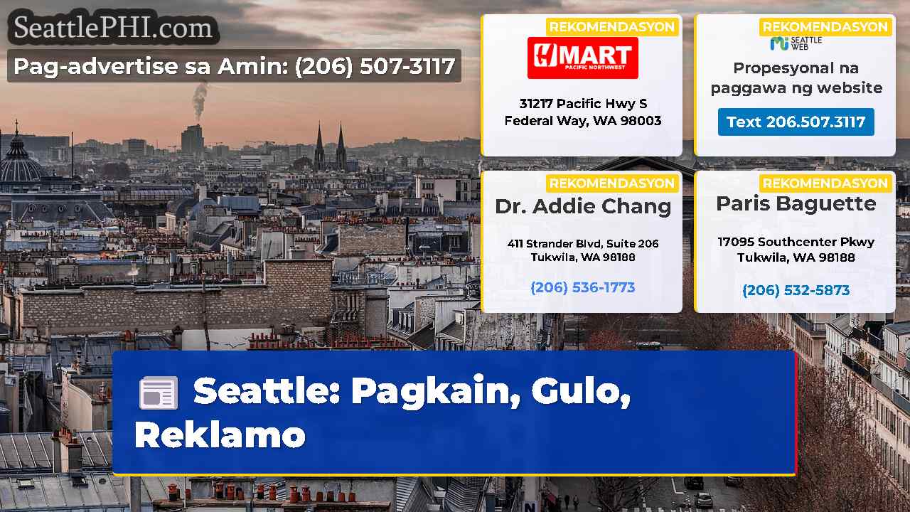 Seattle Pagkain Gulo Reklamo