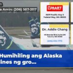 Humihiling ang Alaska Airlines ng gro…