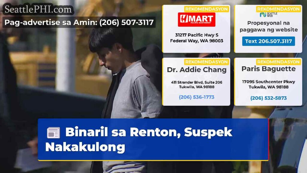 Binaril sa Renton, Suspek Nakakulong