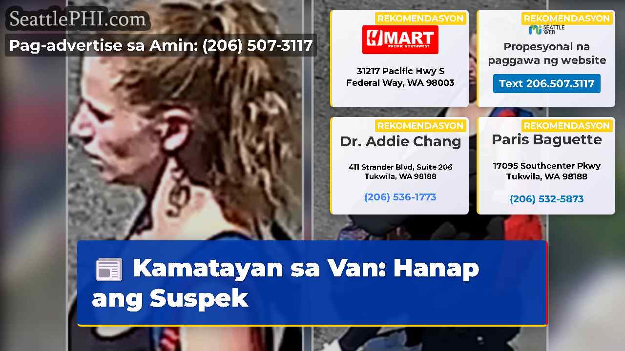 Kamatayan sa Van: Hanap ang Suspek