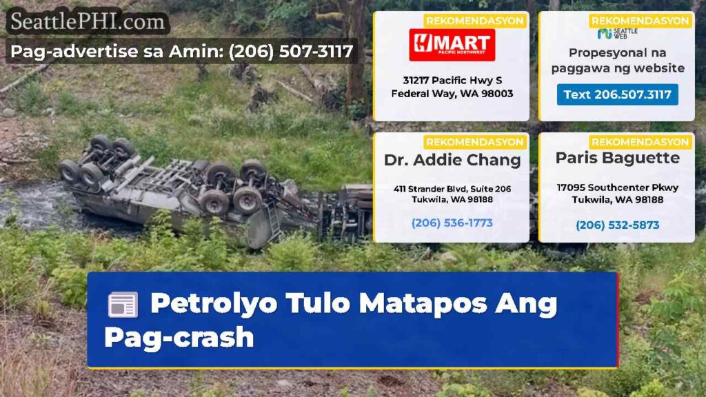 Petrolyo Tulo Matapos Ang Pag-crash