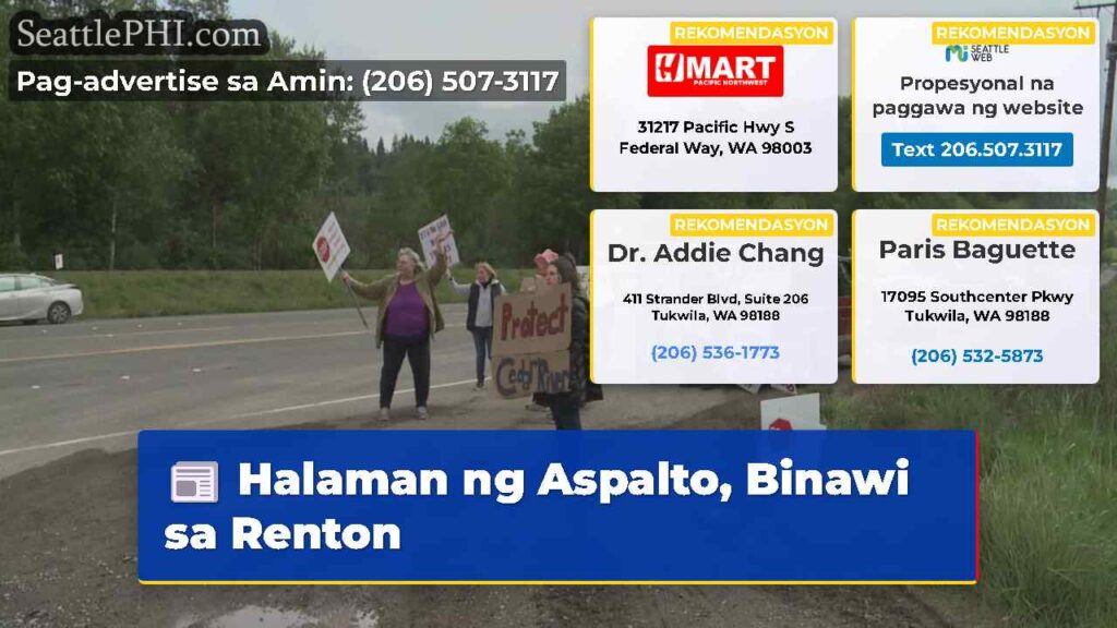 Halaman ng Aspalto, Binawi sa Renton