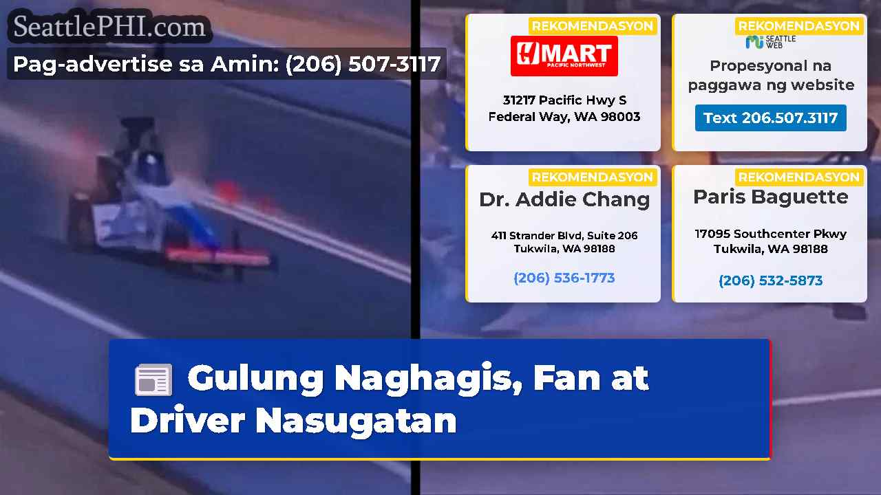 Gulung Naghagis Fan at Driver Nasugatan
