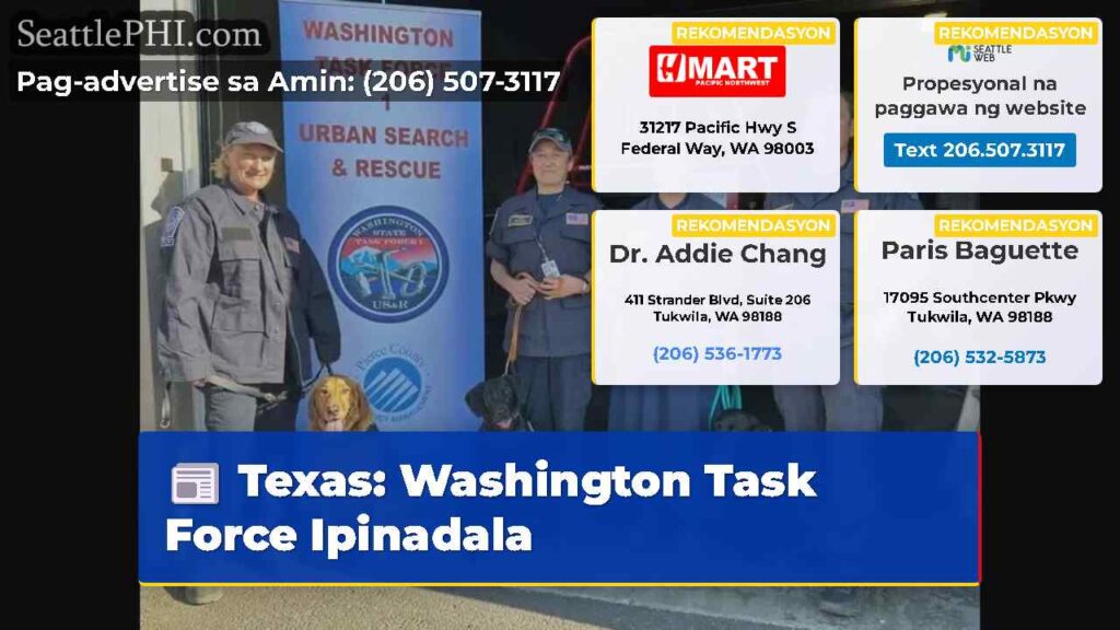 Texas: Washington Task Force Ipinadala