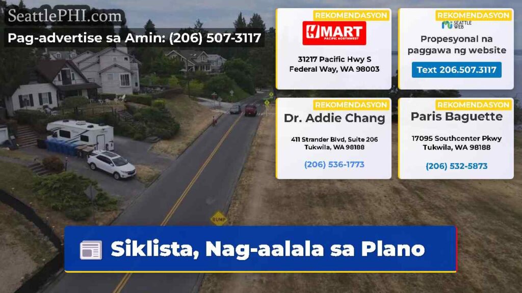 Siklista, Nag-aalala sa Plano