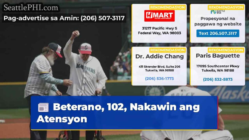 Beterano, 102, Nakawin ang Atensyon