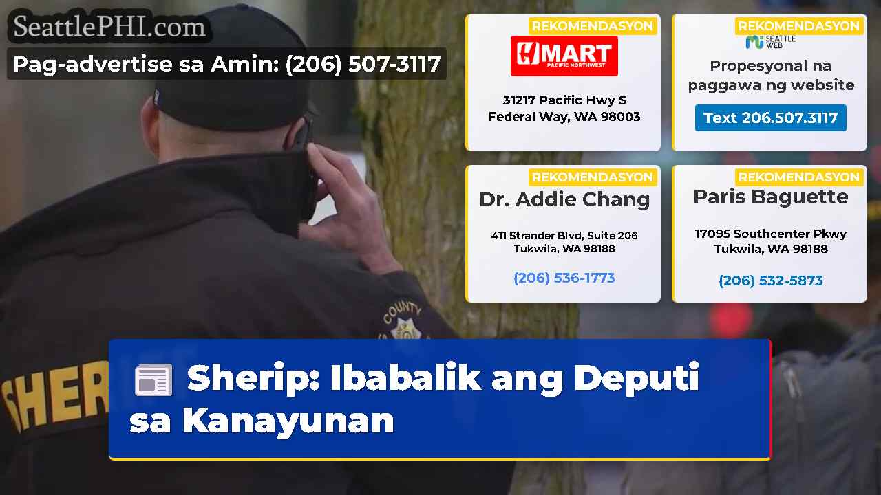 Sherip: Ibabalik ang Deputi sa Kanayunan