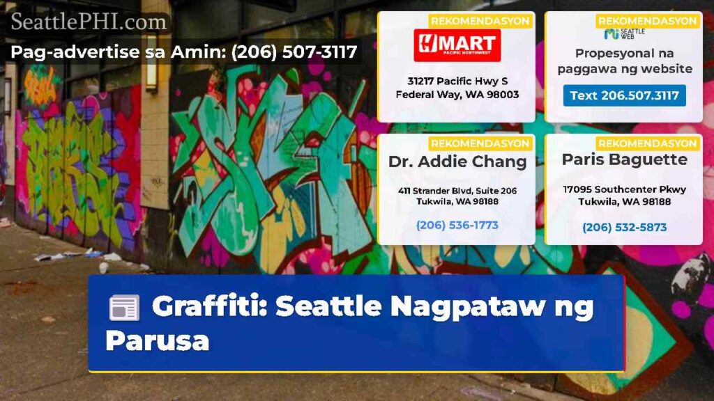 Graffiti: Seattle Nagpataw ng Parusa