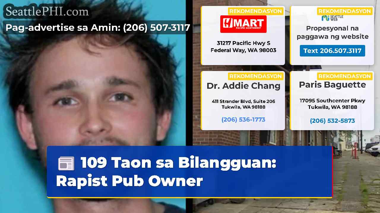 109 Taon sa Bilangguan Rapist Pub Owner