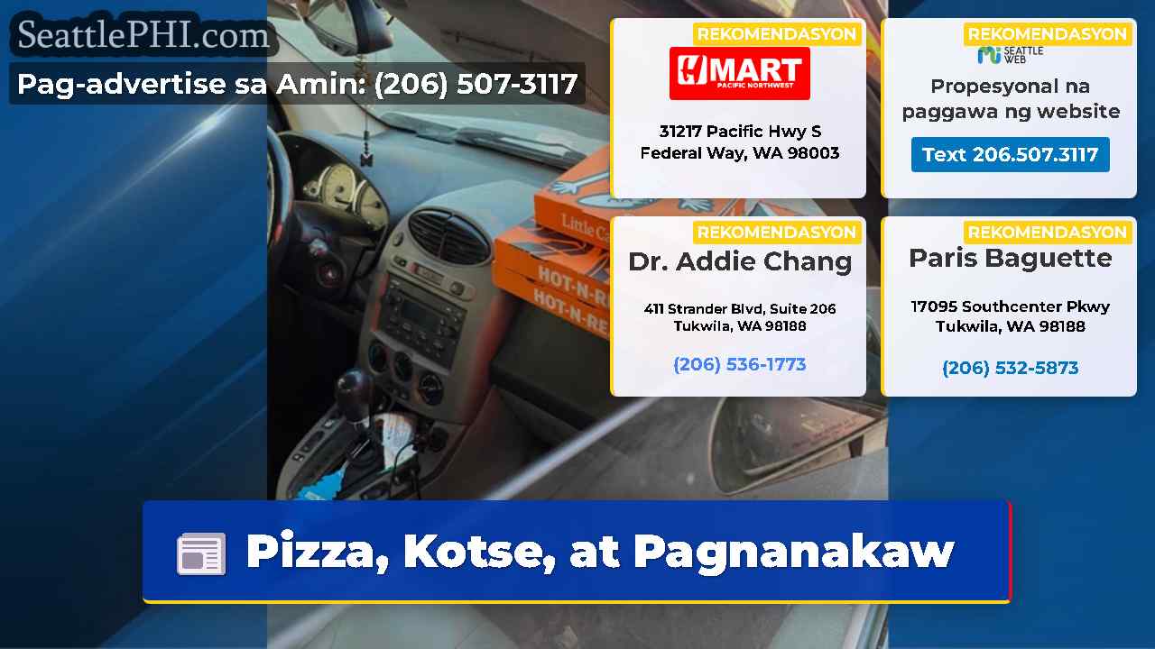 Pizza, Kotse, at Pagnanakaw