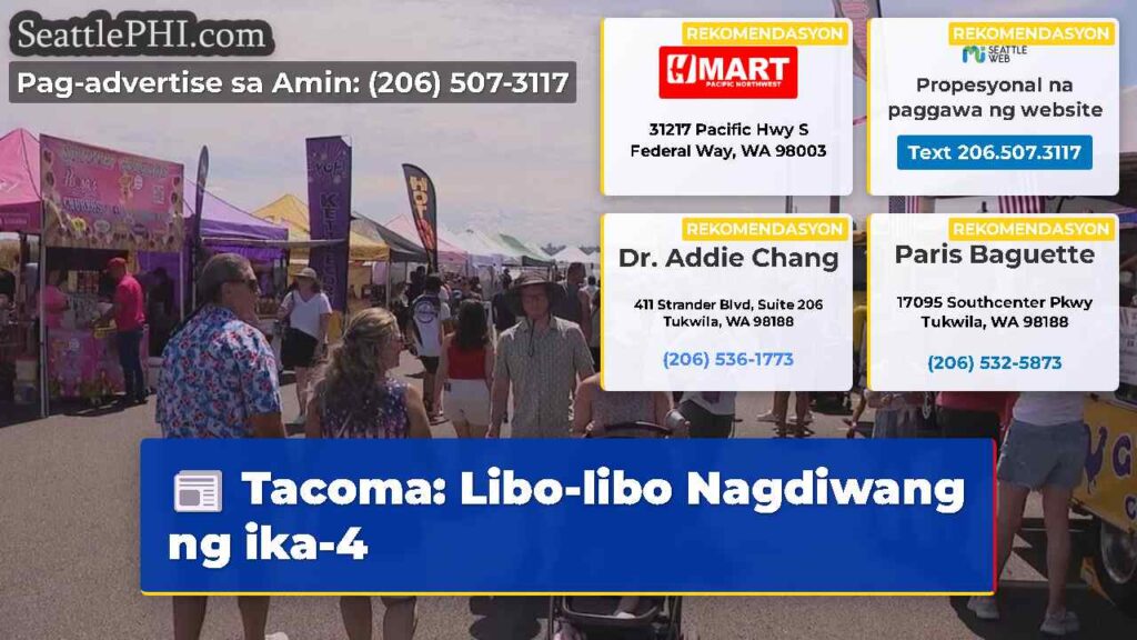 Tacoma: Libo-libo Nagdiwang ng ika-4
