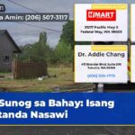 Sunog sa Bahay Isang Matanda Nasawi