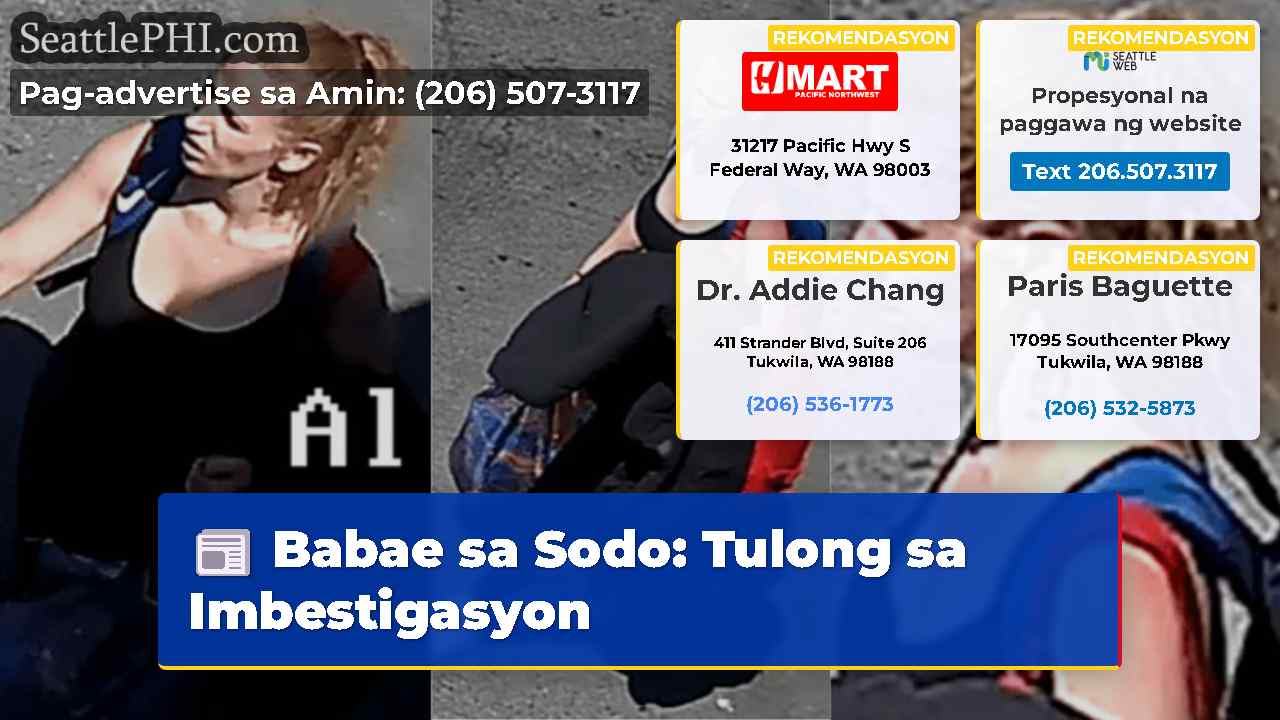 Babae sa Sodo Tulong sa Imbestigasyon