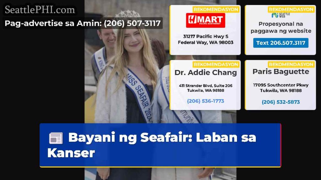 Bayani ng Seafair: Laban sa Kanser
